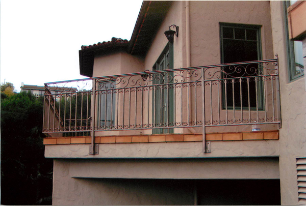 Wrought Iron Balcony Railings San Jose